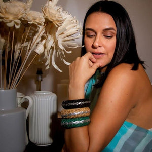 Neha Dhupia in our Bangle Stack