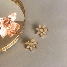 Load image into Gallery viewer, Gold Small Sitara Earrings