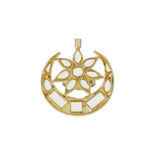 Load image into Gallery viewer, Half Crescent Chand Gold Ring