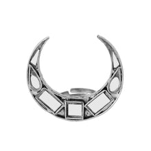 Load image into Gallery viewer, Silver Chand Tukda Ring
