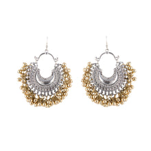 Load image into Gallery viewer, Crescent Ghungroo Earrings