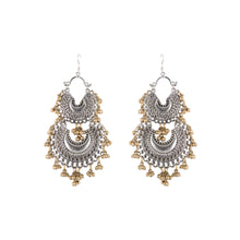 Load image into Gallery viewer, Double Crescent Mix Earrings