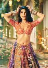 Load image into Gallery viewer, Jacqueline Fernandez in our Double Stack Bangles
