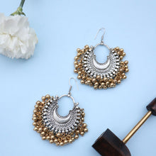 Load image into Gallery viewer, Crescent Ghungroo Earrings