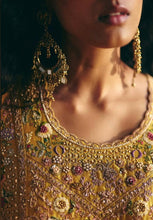 Load image into Gallery viewer, Tania Shroff in our Petal Drop Mirrorwork Earrings
