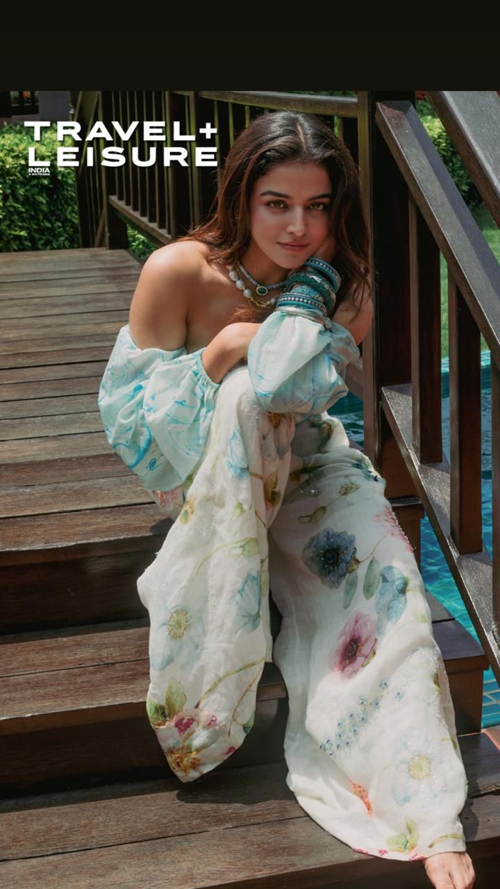 Wamiqa Gabbi in our Blue Bangle Stack
