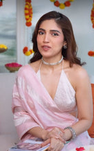 Load image into Gallery viewer, Bhumi. Pednekar in Our Baby Silver Earrings &amp; Choker Set
