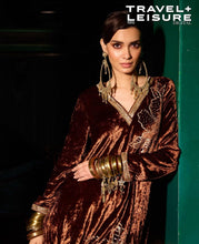 Load image into Gallery viewer, Diana Penty in our Earrings as Seen in Travel + Leisure
