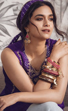 Load image into Gallery viewer, Keerthy Suresh in our Pink Bangle Stack
