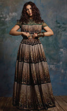 Load image into Gallery viewer, Bhumi Pednekar imn our Wooden Maxi Bangle Stack
