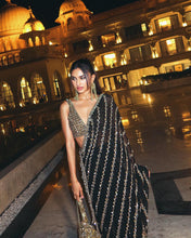 Load image into Gallery viewer, Alaviaa Jaafri in our Lotus Earrings
