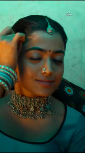 Rashmika Mandanna in our Silver Choker