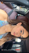 Load image into Gallery viewer, Ananya Pandey in our Silver Filigree Hoops
