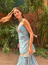 Load image into Gallery viewer, Ananya Pandey in our Silver Filigree Hoops
