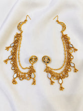 Load image into Gallery viewer, Earrings with Hair Hook in Gold

