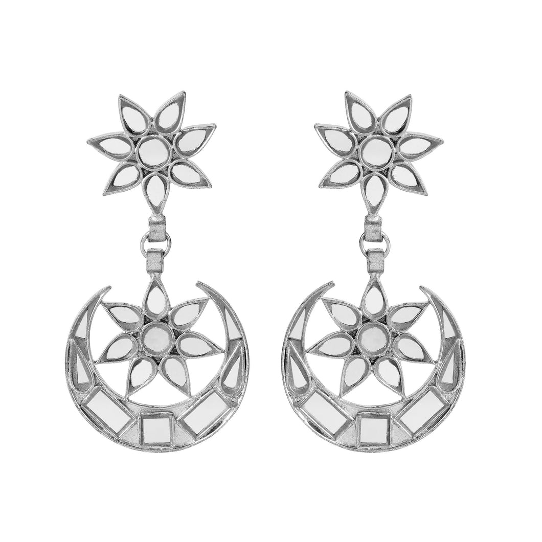 Star & Moon Mirror Earrings